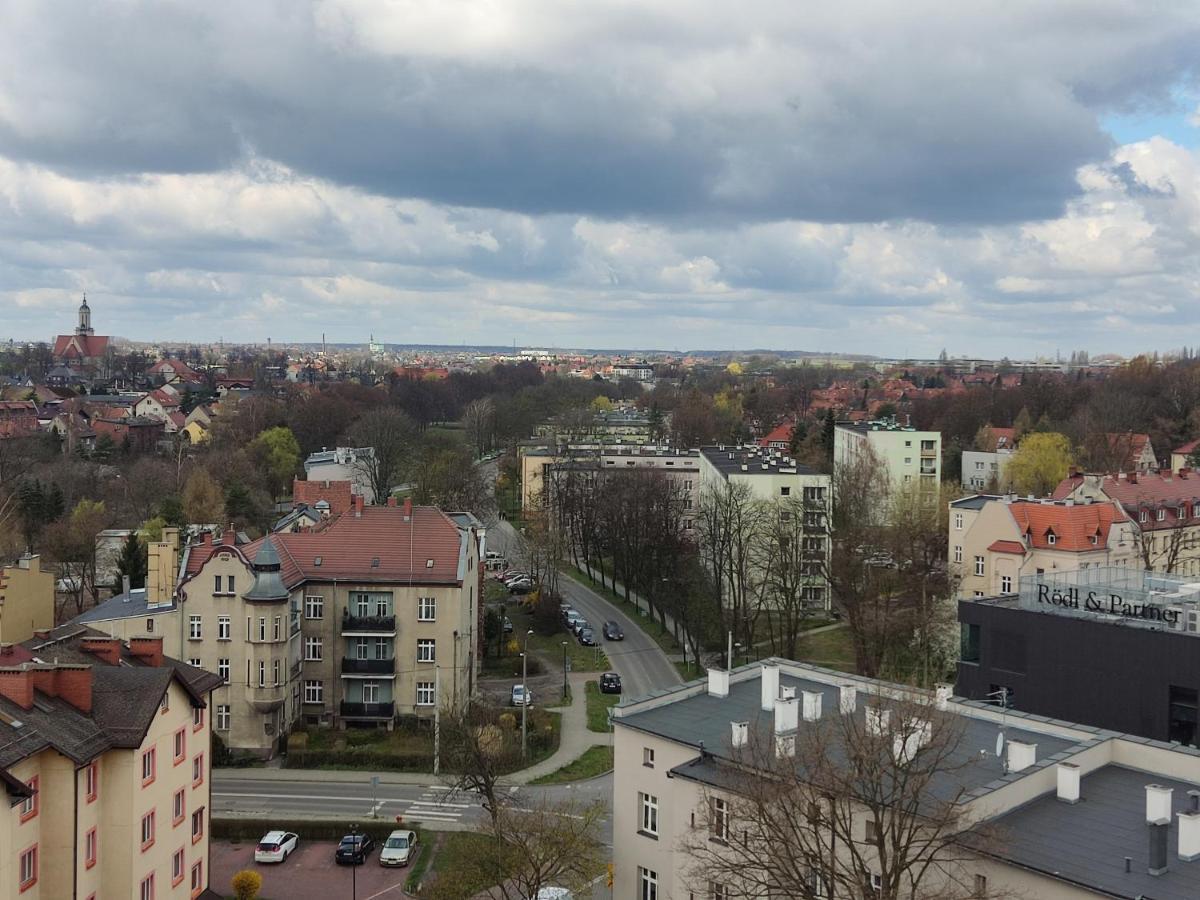 Apartament Z Widokiem Na Miasto Gliwice Dış mekan fotoğraf