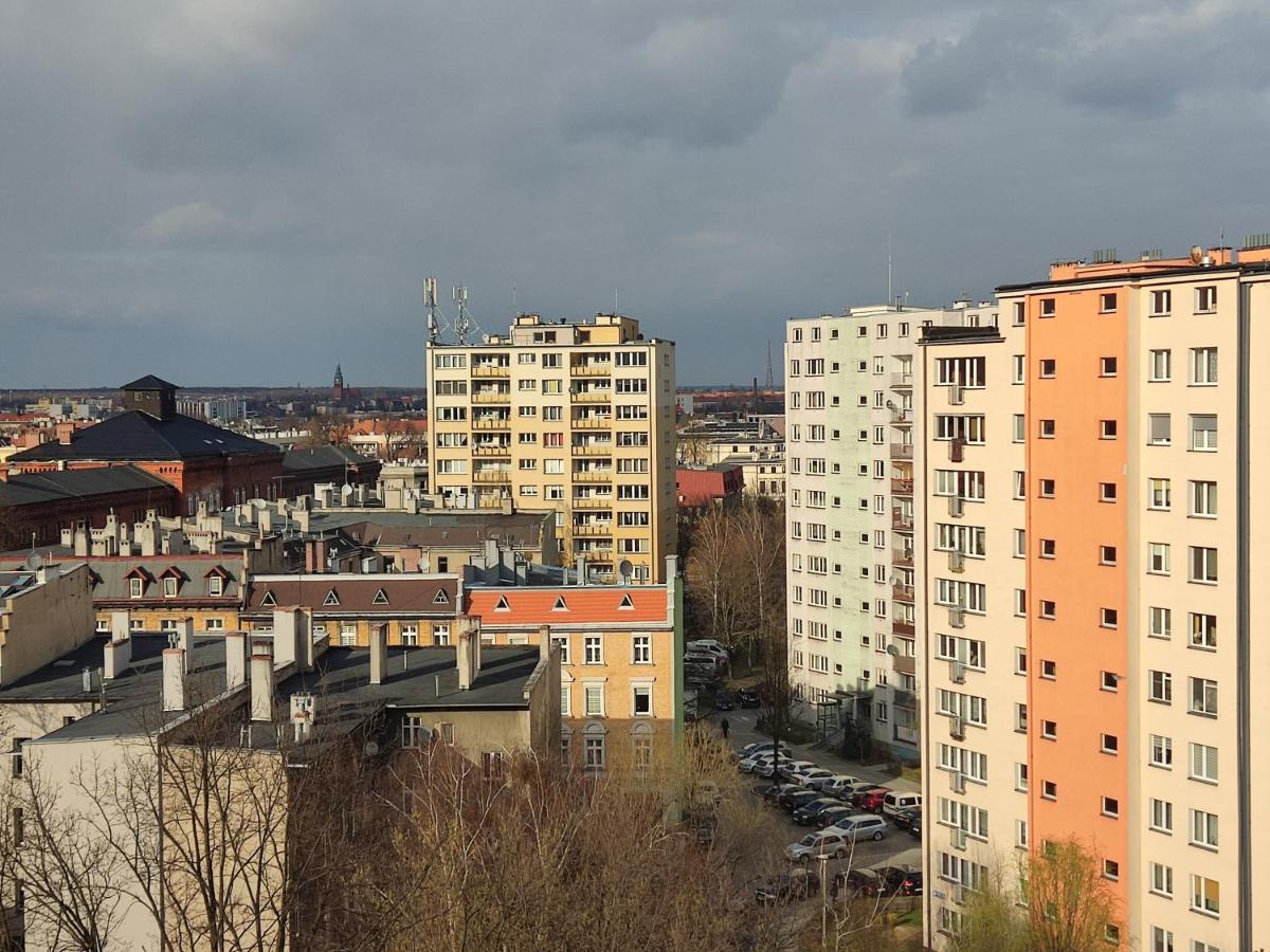 Apartament Z Widokiem Na Miasto Gliwice Dış mekan fotoğraf
