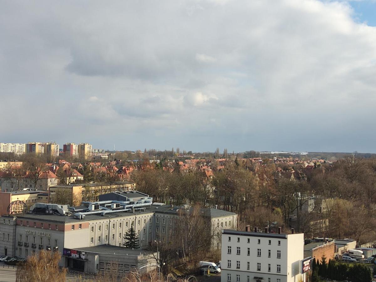 Apartament Z Widokiem Na Miasto Gliwice Dış mekan fotoğraf